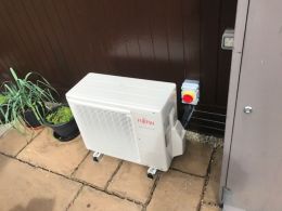 Domestic Air Conditioner Installation - Static Mobile Home